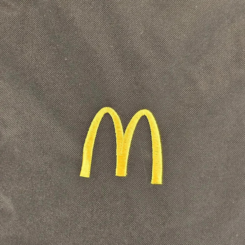 Timbuk2 McDonald’s Black Backpack Laptop School Travel Bag Yellow Logo 17x12x5